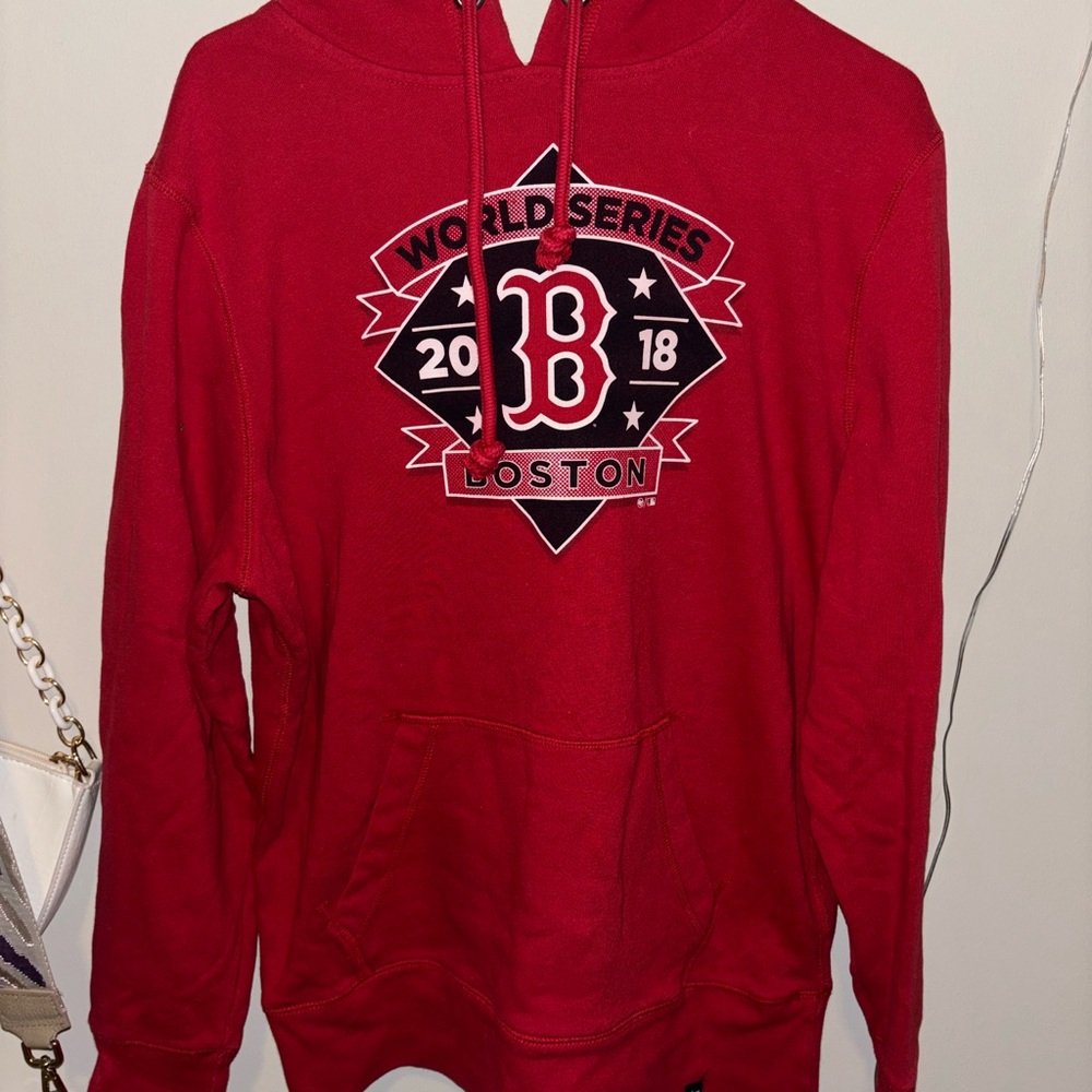 Red Boston World Series 2018 Hoodie
